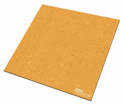 Electrostatic Dissipative Floor Tile Sentica ED Deep Orange 610 x 610 mm x 2 mm Antistatic ESD Rubber Floor Covering